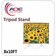 Tripod Screen Matte White 8x10FT